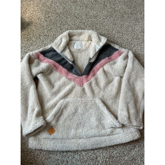 Simply Southern Sherpa 1/4 zip jacket/fleece, size Small - Picture 5 of 10